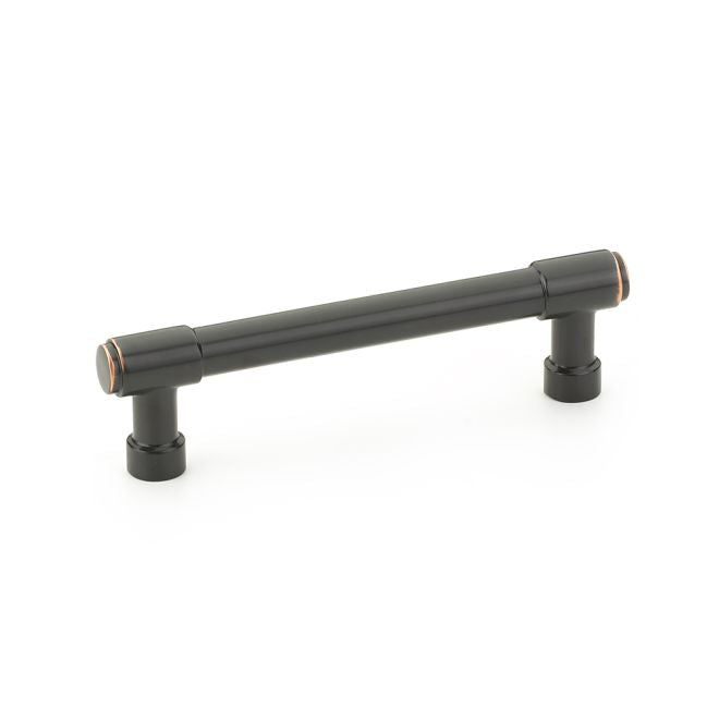 Emtek 86687US10B Jasper Cabinet Pull with 4" Center to Center Oil Rubbed Bronze Finish Sparrow Supply