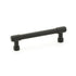 Emtek 86687US19 Jasper Cabinet Pull with 4" Center to Center Flat Black Finish Sparrow Supply