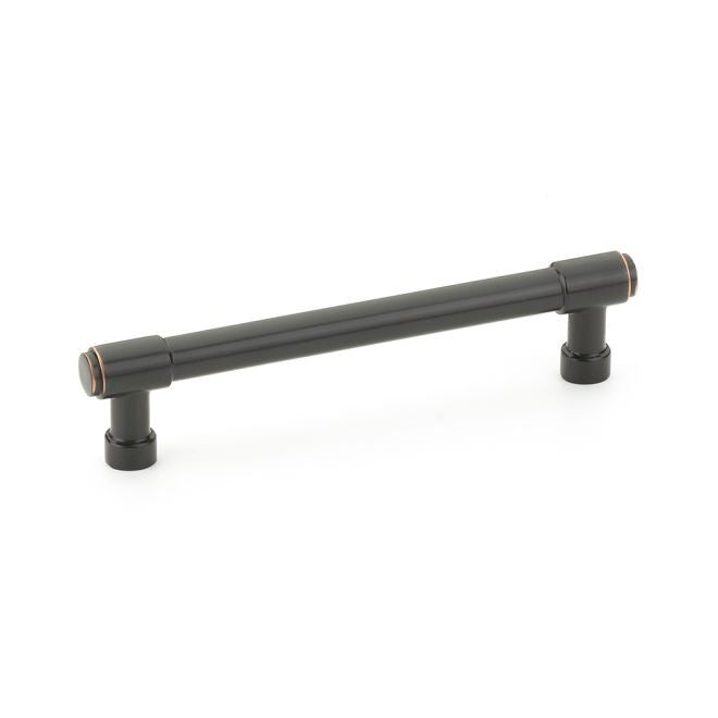 Emtek 86688US10B Jasper Cabinet Pull with 5" Center to Center Oil Rubbed Bronze Finish Sparrow Supply