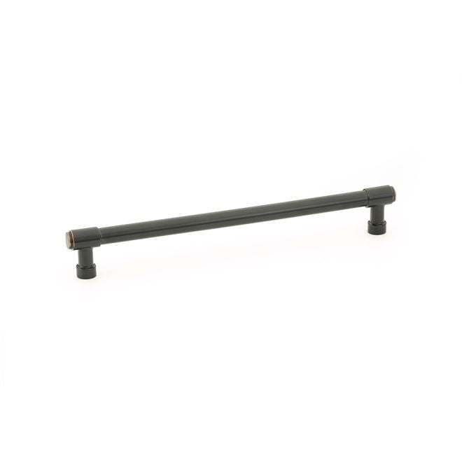 Emtek 86690US10B Jasper Cabinet Pull with 8" Center to Center Oil Rubbed Bronze Finish Sparrow Supply