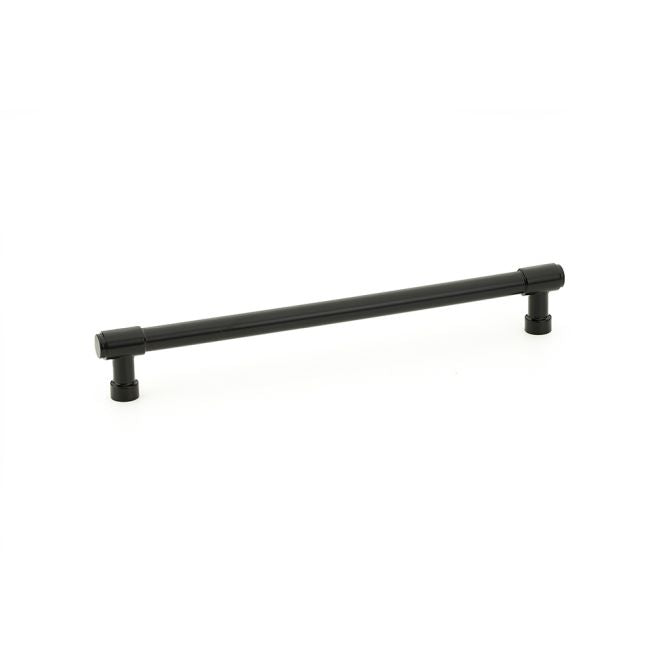 Emtek 86690US19 Jasper Cabinet Pull with 8" Center to Center Flat Black Finish Sparrow Supply