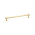 Emtek 86690US4 Jasper Cabinet Pull with 8" Center to Center Satin Brass Finish Sparrow Supply