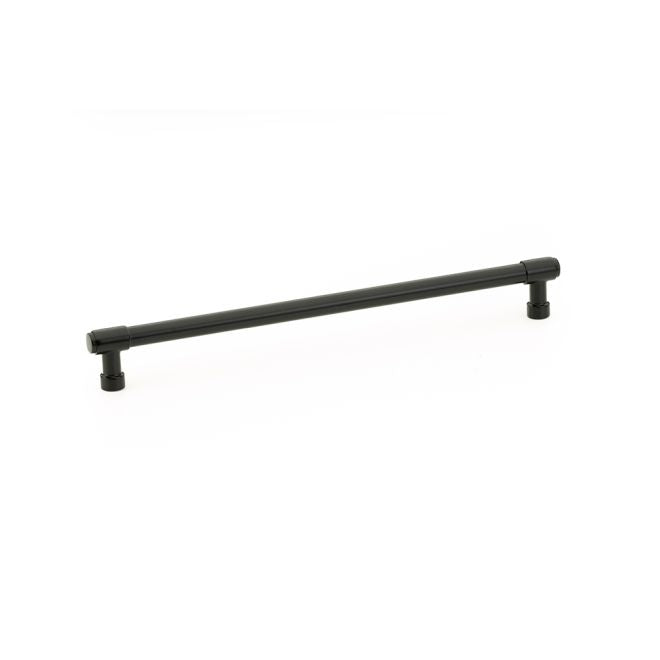 Emtek 86691US19 Jasper Cabinet Pull with 10" Center to Center Flat Black Finish Sparrow Supply