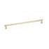 Emtek 86692US4 Jasper Cabinet Pull with 12" Center to Center Satin Brass Finish Sparrow Supply