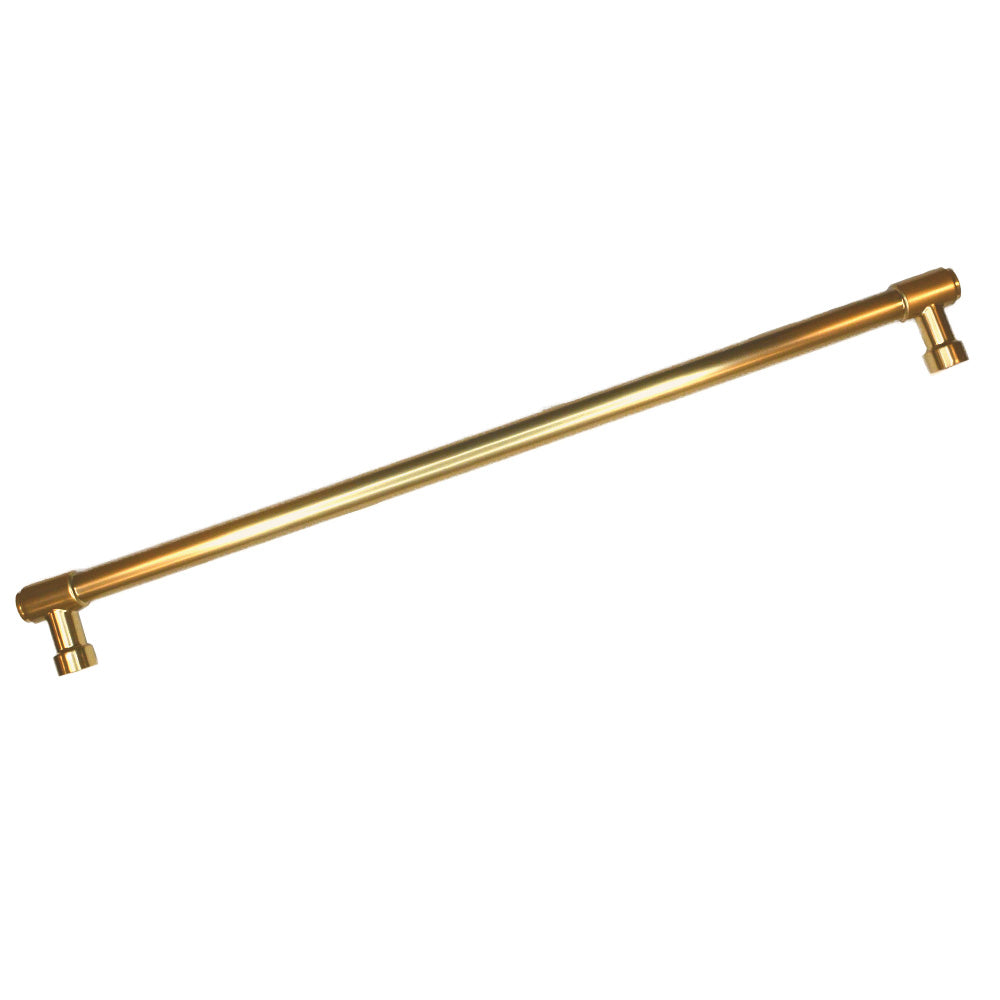 Emtek 86694US4 Jasper Appliance Pull with 18" Center to Center Satin Brass Finish Sparrow Supply
