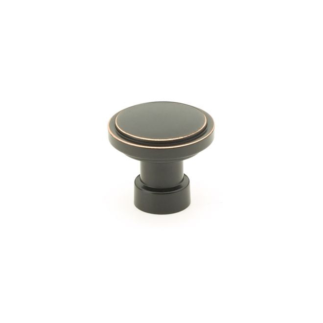 Emtek 86697US10B Haydon 1-1/4" Cabinet Knob Oil Rubbed Bronze Finish Sparrow Supply