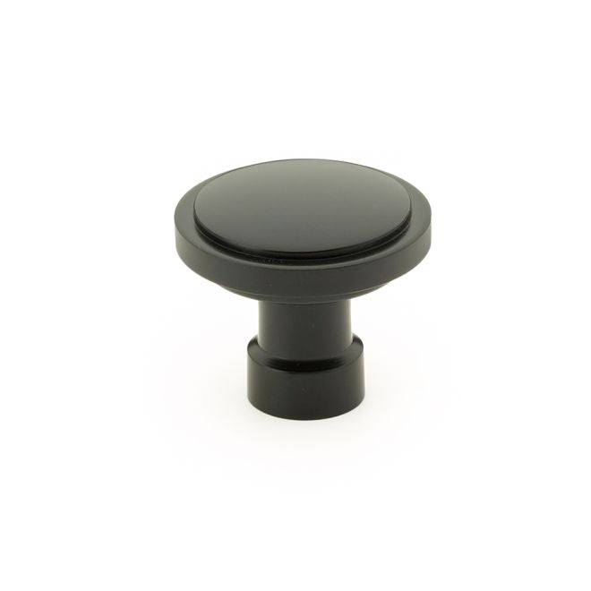 Emtek 86698US19 Haydon 1-3/4" Cabinet Knob Flat Black Finish Sparrow Supply