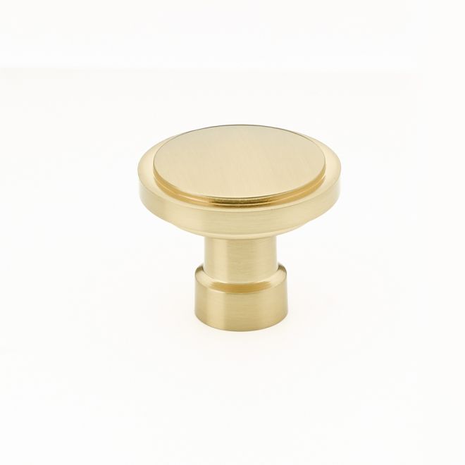 Emtek 86698US4 Haydon 1-3/4" Cabinet Knob Satin Brass Finish Sparrow Supply