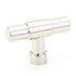 Emtek 86699US14 Jasper 2" Finger Pull Cabinet Knob Polished Nickel Lifetime Finish Sparrow Supply