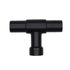 Emtek 86699US19 Jasper 2" Finger Pull Cabinet Knob Flat Black Finish Sparrow Supply