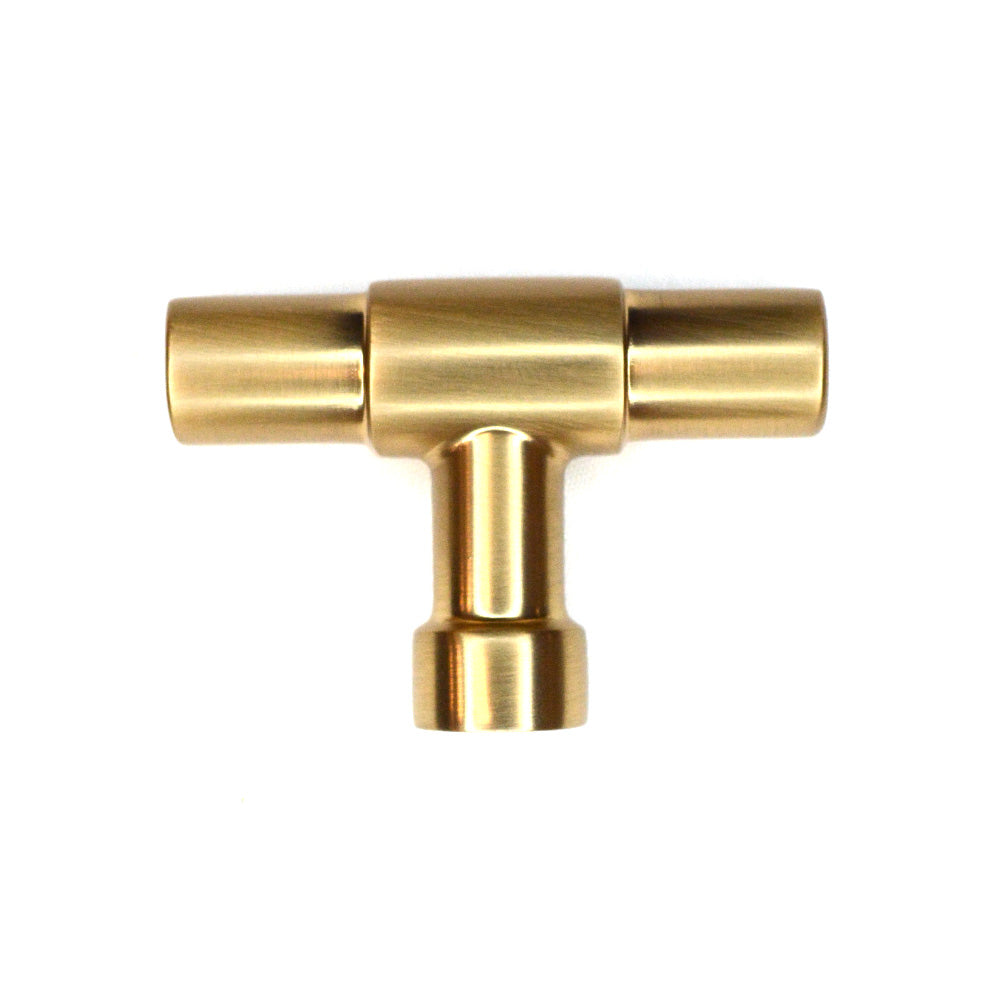 Emtek 86699US4 Jasper 2" Finger Pull Cabinet Knob Satin Brass Finish Sparrow Supply