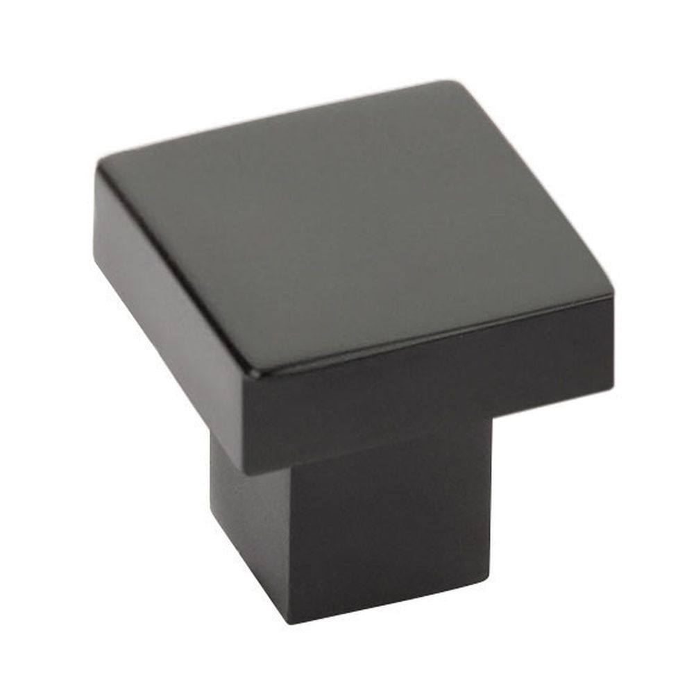 Emtek 86702US19 Hunter 1-1/4" Cabinet Knob Flat Black Finish Sparrow Supply