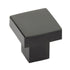 Emtek 86702US19 Hunter 1-1/4" Cabinet Knob Flat Black Finish Sparrow Supply