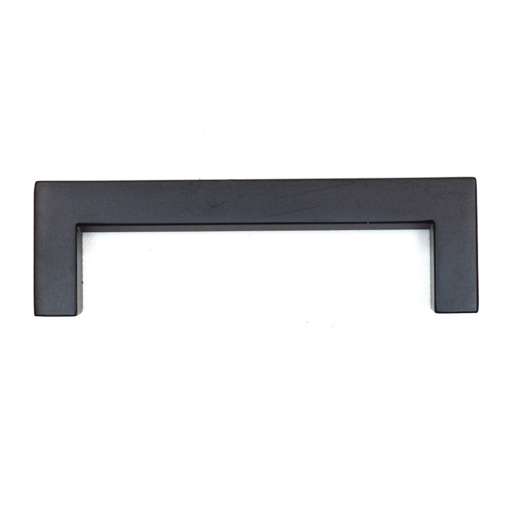 Emtek 86705US19 Warwick Cabinet Pull with 4" Center to Center Flat Black Finish Sparrow Supply