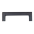 Emtek 86705US19 Warwick Cabinet Pull with 4" Center to Center Flat Black Finish Sparrow Supply