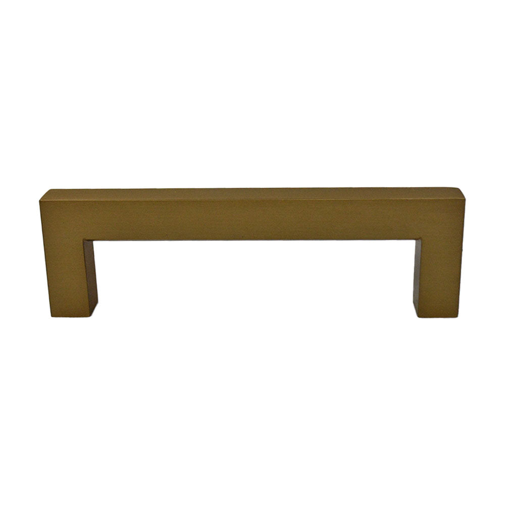 Emtek 86705US4 Warwick Cabinet Pull with 4" Center to Center Satin Brass Finish Sparrow Supply