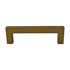 Emtek 86705US4 Warwick Cabinet Pull with 4" Center to Center Satin Brass Finish Sparrow Supply