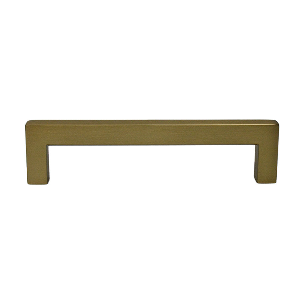 Emtek 86706US4 Warwick Cabinet Pull with 5" Center to Center Satin Brass Finish Sparrow Supply