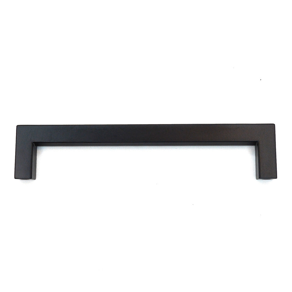 Emtek 86707US19 Warwick Cabinet Pull with 6" Center to Center Flat Black Finish Sparrow Supply