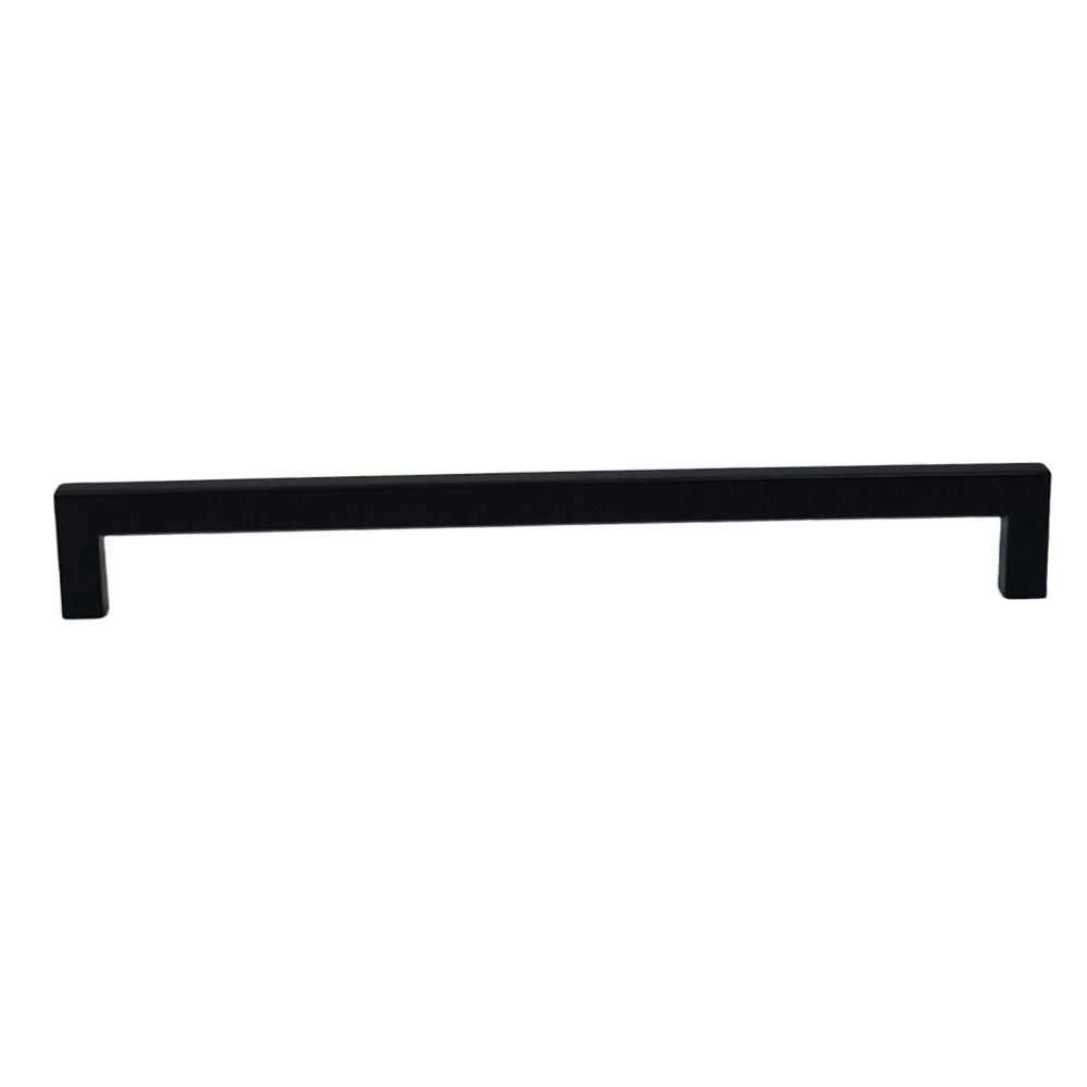 Emtek 86709US19 Warwick Cabinet Pull with 10" Center to Center Flat Black Finish Sparrow Supply
