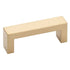 Emtek 86716US4 Keaton Cabinet Pull with 5" Center to Center Satin Brass Finish Sparrow Supply