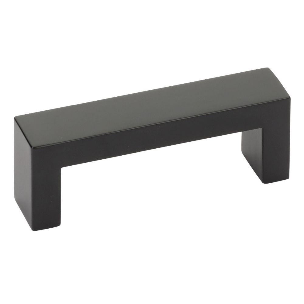 Emtek 86720US19 Keaton Cabinet Pull with 12" Center to Center Flat Black Finish Sparrow Supply