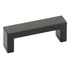 Emtek 86720US19 Keaton Cabinet Pull with 12" Center to Center Flat Black Finish Sparrow Supply
