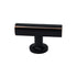 Emtek 86727US10B Freestone T Cabinet Knob Oil Rubbed Bronze Finish Sparrow Supply