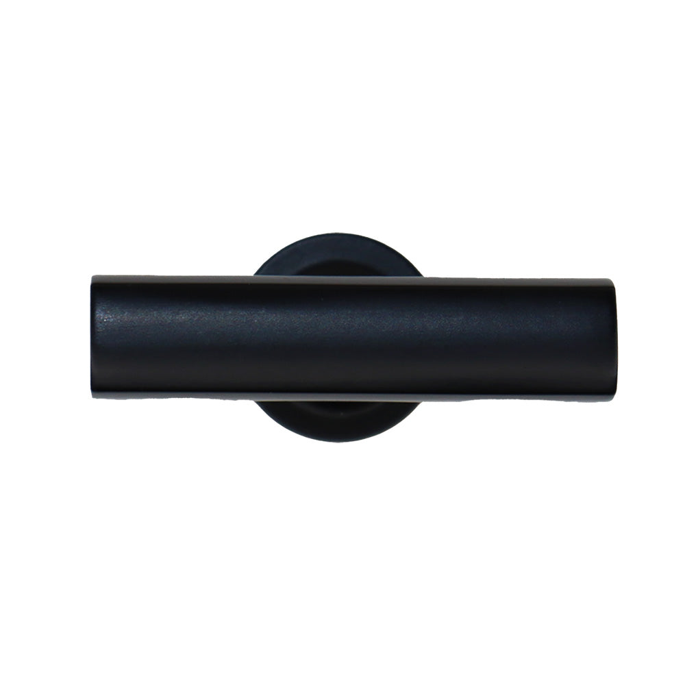 Emtek 86727US19 Freestone T Cabinet Knob Flat Black Finish Sparrow Supply