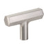 Emtek 86728US15 Mod Hex T Cabinet Knob Satin Nickel Finish Sparrow Supply