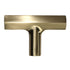 Emtek 86728US4 Mod Hex T Cabinet Knob Satin Brass Finish Sparrow Supply