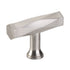 Emtek 86729US15 Tribeca T Cabinet Knob Satin Nickel Finish Sparrow Supply