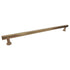 Emtek 87002US4 Freestone Appliance Pull with 18" Center to Center Satin Brass Finish Sparrow Supply