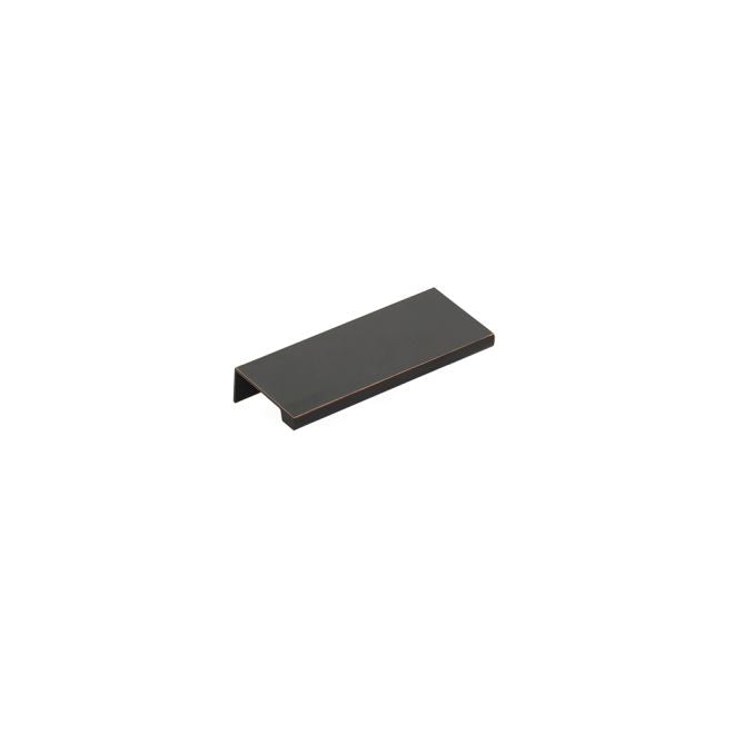 Emtek 87100US10B Edge Cabinet Pull with 3" Center to Center Oil Rubbed Bronze Finish Sparrow Supply
