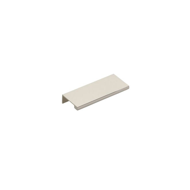 Emtek 87100US14 Edge Cabinet Pull with 3" Center to Center Polished Nickel Lifetime Finish Sparrow Supply