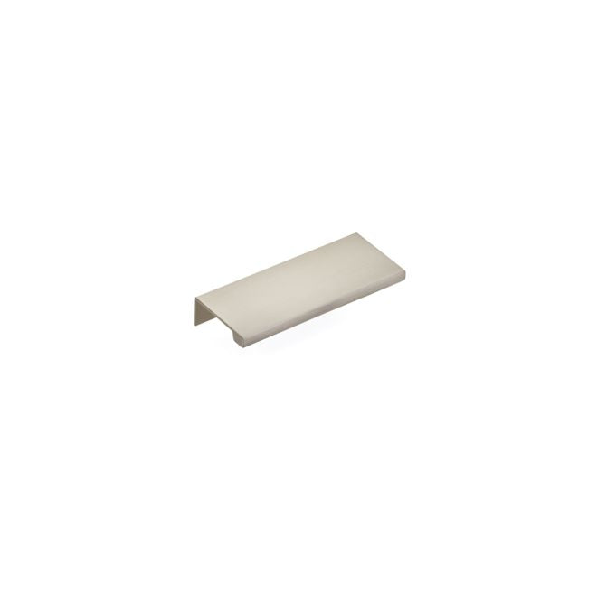 Emtek 87100US15 Edge Cabinet Pull with 3" Center to Center Satin Nickel Finish Sparrow Supply