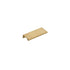 Emtek 87100US4 Edge Cabinet Pull with 3" Center to Center Satin Brass Finish Sparrow Supply