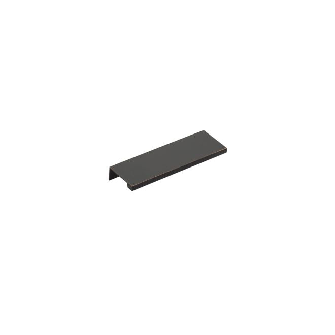 Emtek 87110US10B Edge Cabinet Pull with 4" Center to Center Oil Rubbed Bronze Finish Sparrow Supply