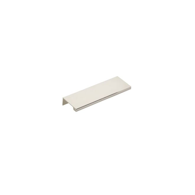 Emtek 87110US14 Edge Cabinet Pull with 4" Center to Center Polished Nickel Lifetime Finish Sparrow Supply