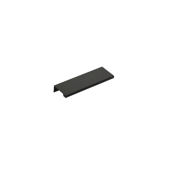 Emtek 87110US19 Edge Cabinet Pull with 4" Center to Center Flat Black Finish Sparrow Supply