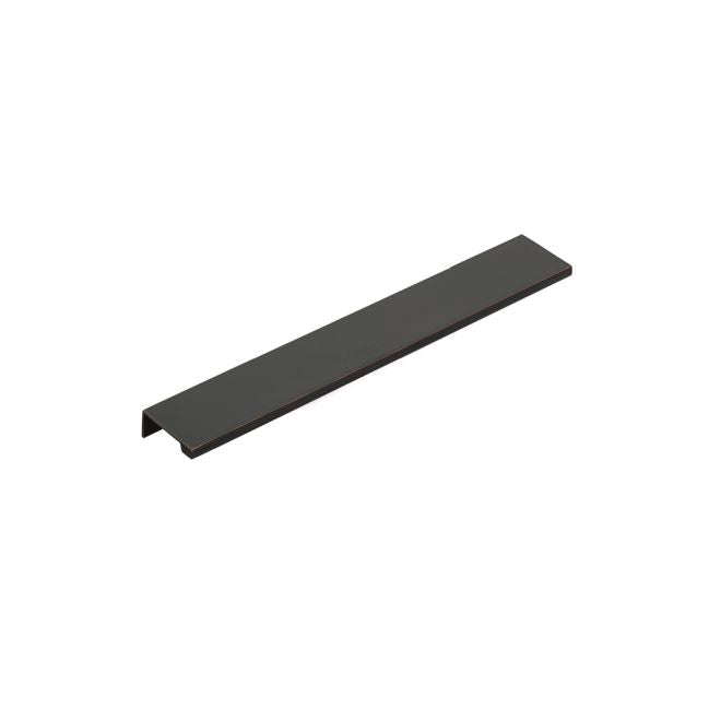 Emtek 87140US10B Edge Cabinet Pull with 10" Center to Center Oil Rubbed Bronze Finish Sparrow Supply