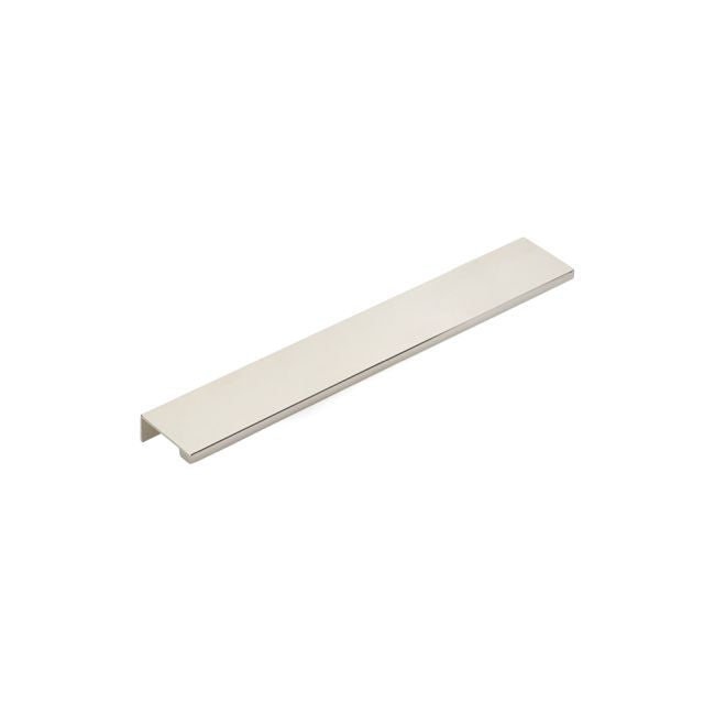 Emtek 87140US14 Edge Cabinet Pull with 10" Center to Center Polished Nickel Lifetime Finish Sparrow Supply
