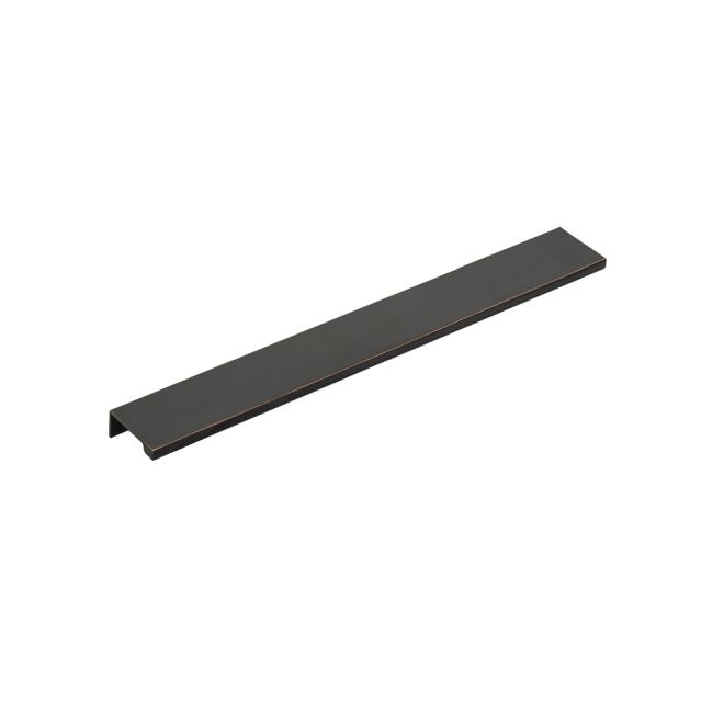 Emtek 87150US10B Edge Cabinet Pull with 12" Center to Center Oil Rubbed Bronze Finish Sparrow Supply
