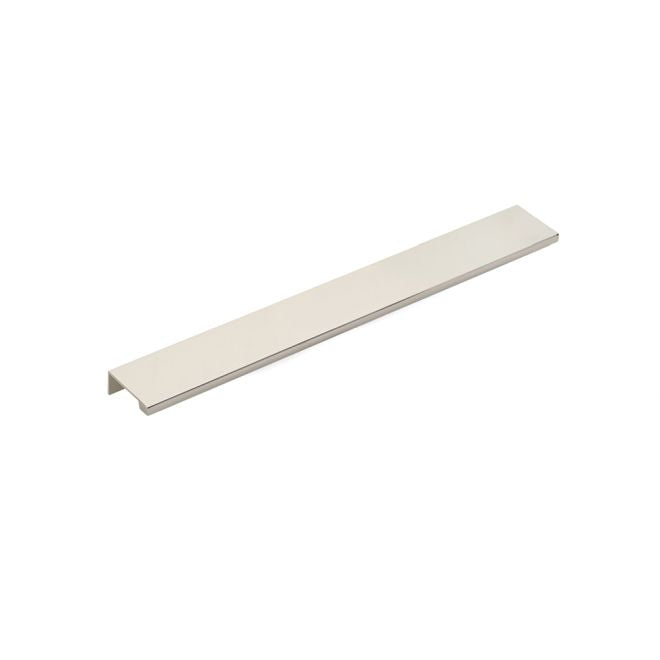 Emtek 87150US14 Edge Cabinet Pull with 12" Center to Center Polished Nickel Lifetime Finish Sparrow Supply