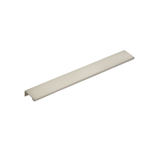 Emtek 87150US15 Edge Cabinet Pull with 12" Center to Center Satin Nickel Finish Sparrow Supply