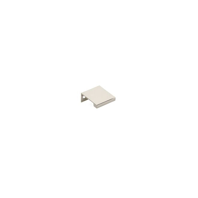 Emtek 87160US14 Edge Cabinet Pull with 1" Center to Center Polished Nickel Lifetime Finish Sparrow Supply
