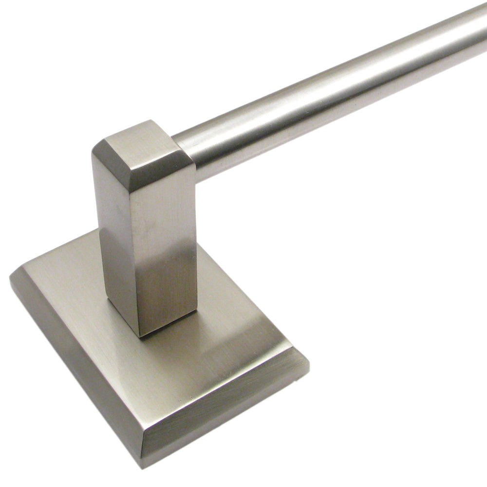 Rusticware 8724SN 24" Utica Towel Bar Satin Nickel Finish Sparrow Supply