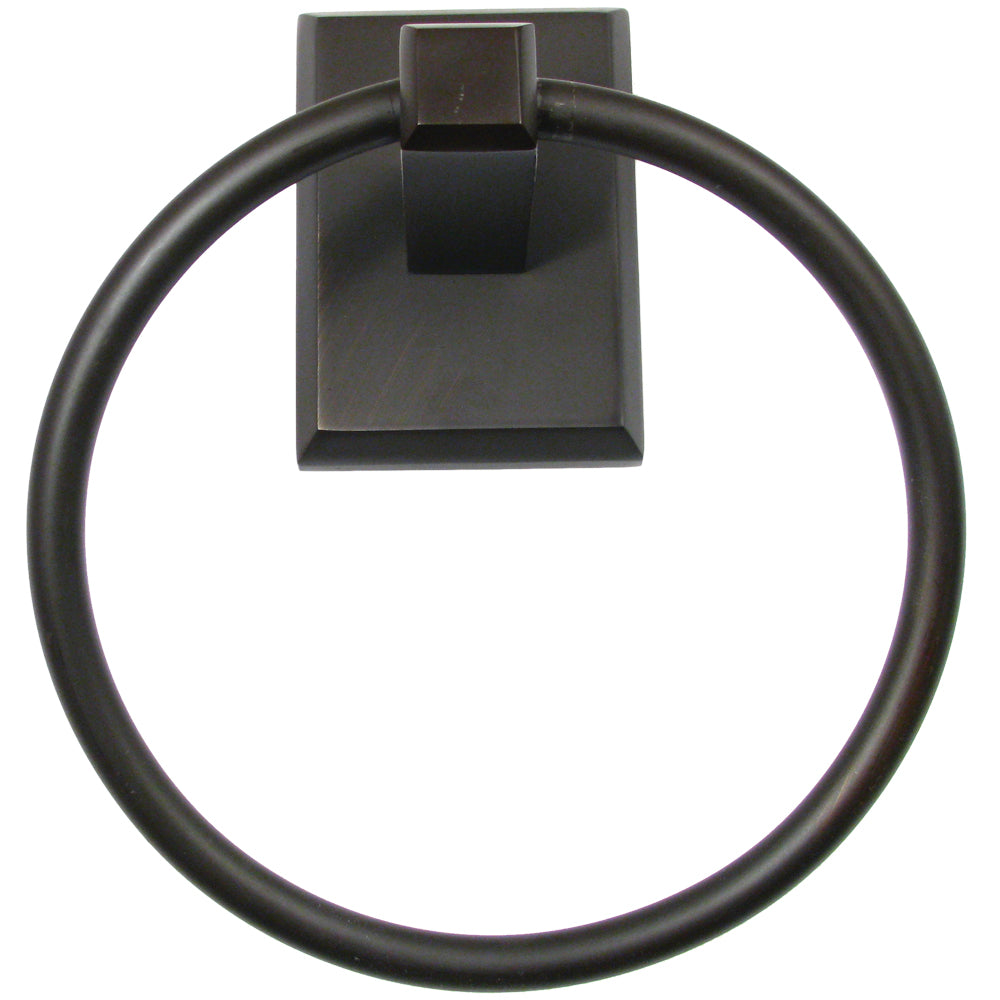 Rusticware 8786ORB Utica Towel Ring Oil Rubbed Bronze Finish Sparrow Supply