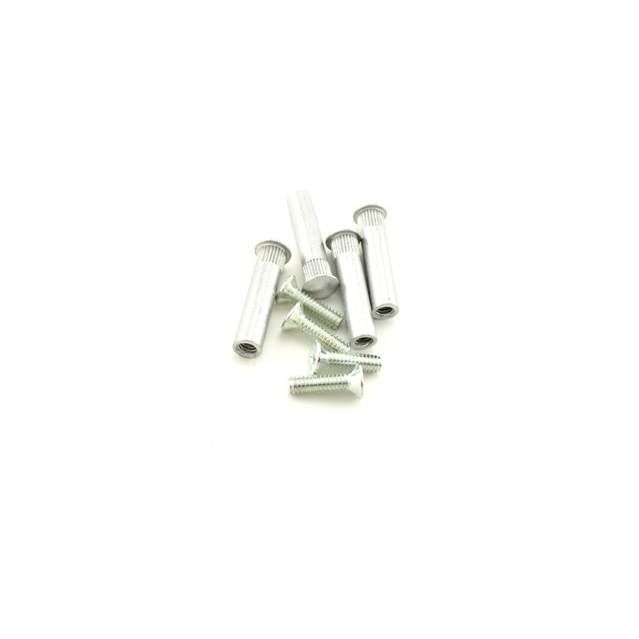 Dormakaba Commercial Hardware 8Q00097-689 QDC Sex Nuts Aluminum Finish Sparrow Supply