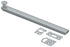 Deltana 8SBCS26D 8" Surface Bolt; Concealed Screw; Heavy Duty; Satin Chrome Finish Sparrow Supply